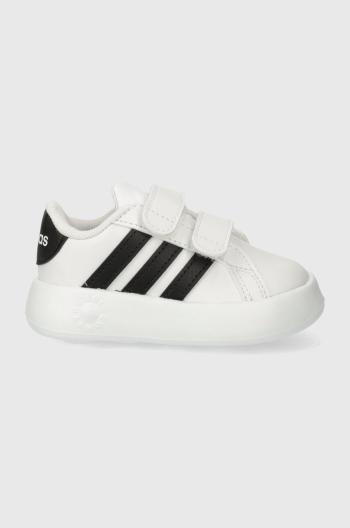 Detské tenisky adidas GRAND COURT 2.0 CF I biela farba