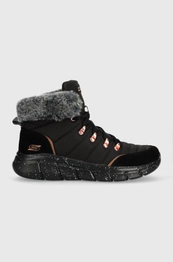Tenisky Skechers čierna farba