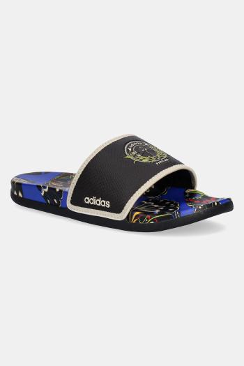 Šľapky adidas čierna farba, JR9306