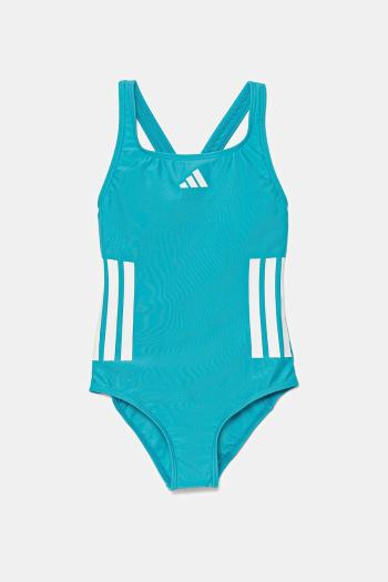 Jednodielne detské plavky adidas Performance tyrkysová farba, JN6587