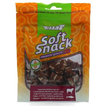 85g Braaaf Soft Snack kockák bárány kutyasnack