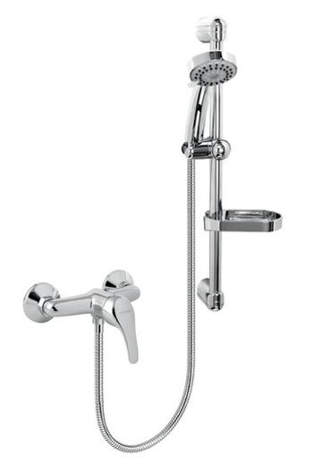 Sprchová batéria Novaservis Titania Iris so sprchovacím setom 150 mm chróm 92061KIT,0