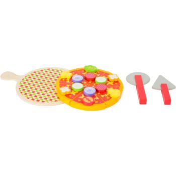 Small foot Pizza sada hračiek z dreva 3 y+ 21 ks