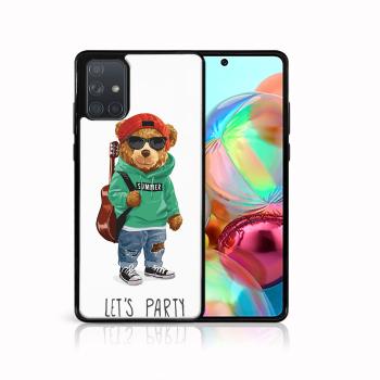 MY ART Silikónový kryt Samsung Galaxy A71 BEAR (177)