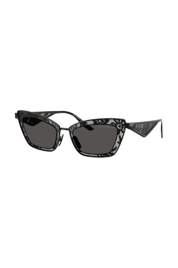 Slnečné okuliare Dolce & Gabbana dámske, čierna farba, 0DG2311