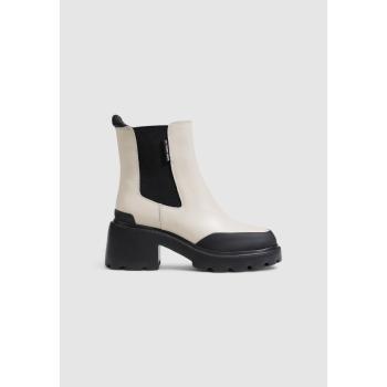 Tommy Hilfiger  TJW MID HEEL CHELSEA EN0EN02681  Polokozačky Béžová