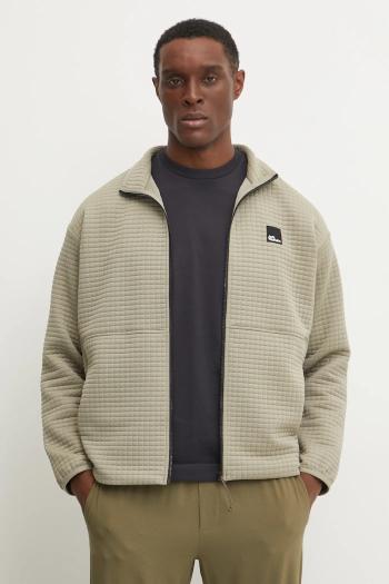 Mikina Jack Wolfskin Mogari pánska, béžová farba, jednofarebná, A63846