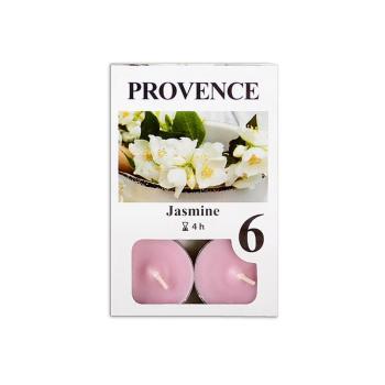 Čajová sviečka PROVENCE 6ks jazmín