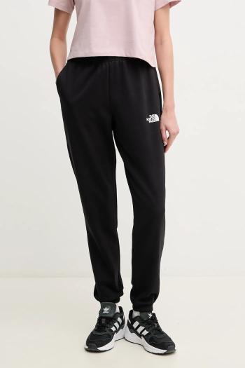 Tepláky The North Face Simple Dome dámske, čierna farba, jednofarebné, NF0A8C1YJK31