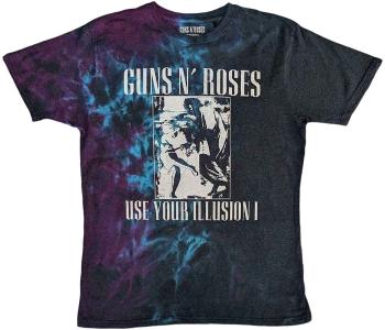 Guns N' Roses Tričko Use Your Illusion Monochrome Unisex Blue S