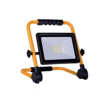 Hordozható LED reflektor , SMD , 20 Watt , IP65 , hideg fehér