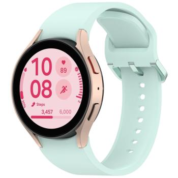 SILICONE Vymeniteľný remienok Samsung Galaxy Watch FE svetlozelený