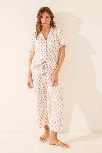 Pyžamo women'secret dámske, béžová farba, 4852090