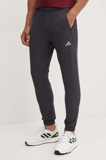 Tepláky adidas šedá farba, jednofarebné, JG1264