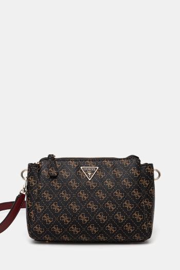 Kabelka Guess NOELLE hnedá farba, HWQL78 79120