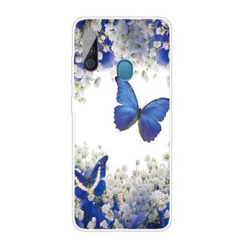 ART Silikónový kryt Samsung Galaxy A11 / M11 PURPLE BUTTERFLY