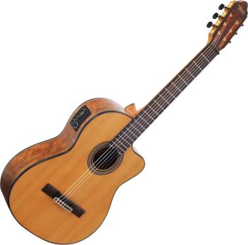 Valencia VC564CE 4/4 Natural Klasická gitara s elektronikou