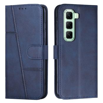 STITCHED Peňaženkový kryt pre Infinix Hot 50 modrý