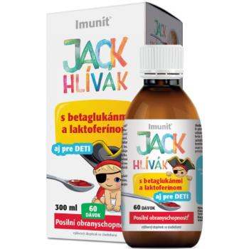 Hlíva Jack Hlívák sirup 300 ml glukany a laktoferin