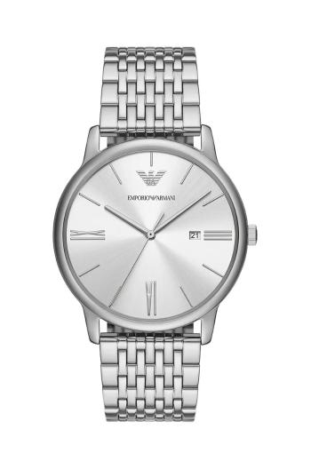 Hodinky Emporio Armani pánske, strieborná farba, AR11599