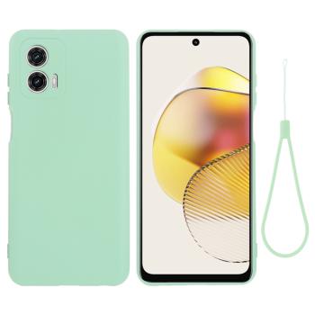 RUBBER Ochranný kryt pre Motorola Moto G53 5G zelený