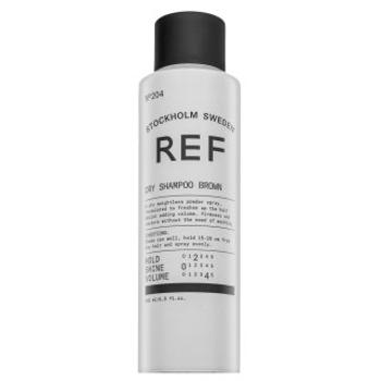 REF Dry Shampoo Brown N°204 suchý šampón pre tmavé vlasy 200 ml