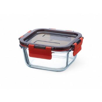 Caserolă de sticlă Simax 7606/L cu capac clic , 0,5 l