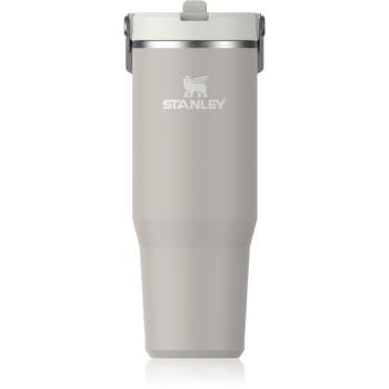Stanley IceFlow™ Flip Straw Tumbler fľaša na vodu z nehrdzavejúcej ocele Ash 890 ml