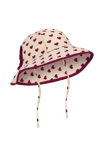 Detský klobúk Konges Sløjd BOWIE SWIM HAT béžová farba, KS103340