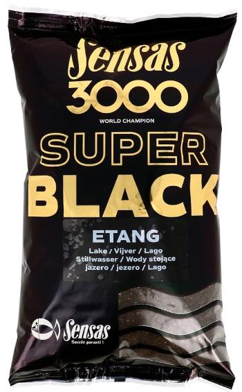 Sensas Krmítková směs 3000 Super Black 1kg - Etang - Jezero