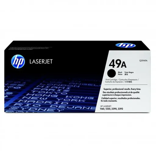 HP Q5949A - originálny toner HP 49A, čierny, 2500 strán