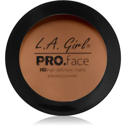L.A. Girl Cosmetics PRO. Face HD kompaktný púder s matným efektom odtieň True Bronze 7 g