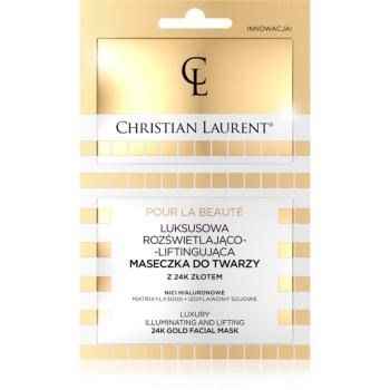 Christian Laurent Pour La Beauté feszesítő arcmaszk hidratáló hatással 2x5 ml