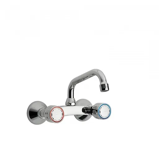 Drezová batéria Tres s otočným ramienkom 150 mm chróm 123360