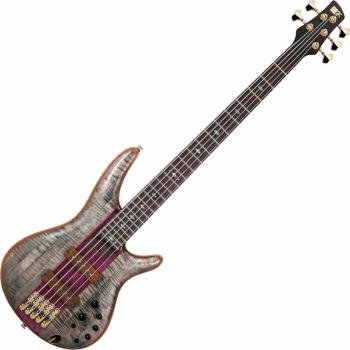 Ibanez SR5CMDX-BIL Black Ice Low Gloss 5-strunná baskytara