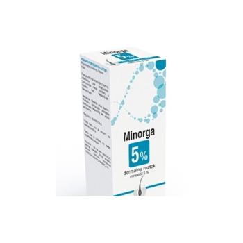 Minorga 5 % dermálny roztok 60 ml