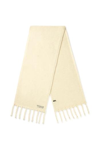 Šál s prímesou vlny Tous TEXTIL béžová farba, jednofarebný, 2002203301