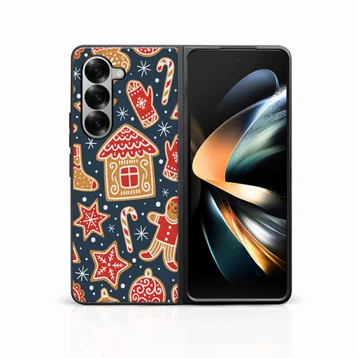 MY ART Kryt s vianočným dizajnom Samsung Galaxy Z Fold6 5G CHRISTMAS (069)