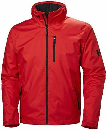 Helly Hansen Men's Crew Hooded Midlayer Sailing Bunda Red S