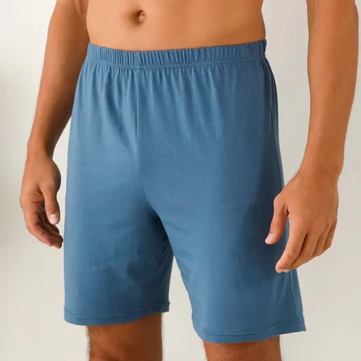 Pyžamové jednofarebné šortky