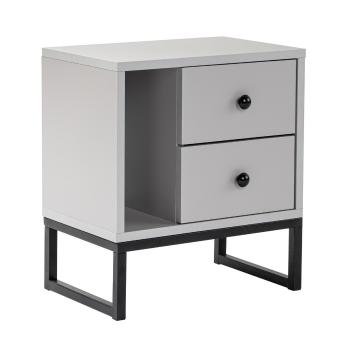 Nočný stolík Glimmer Grey