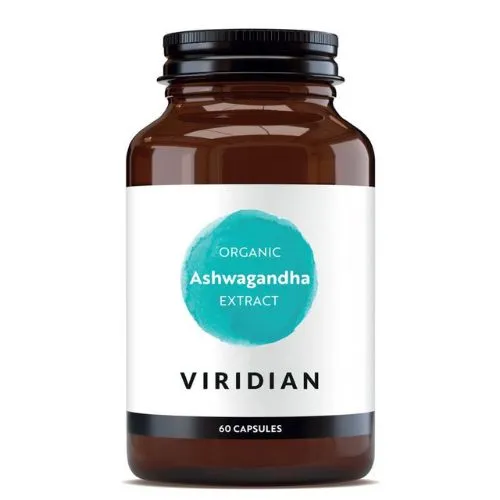 Viridian Organic Ashwagandha extract 60 kapsúl