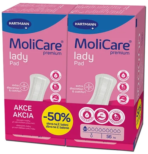 MoliCare Premium Lady pad 28+28 ks