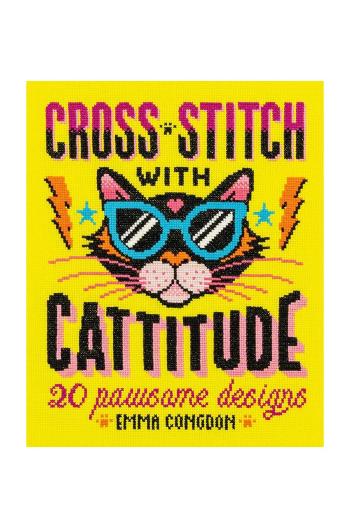 Kniha home & lifestyle Cross Stitch with Cattitude by Emma Congdon, English