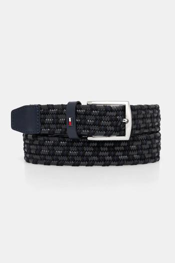 Opasok Tommy Hilfiger pánsky, tmavomodrá farba, AM0AM13375