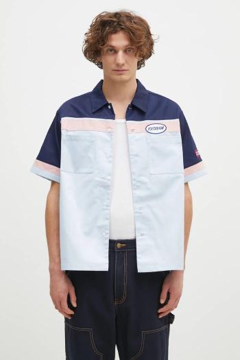 Košeľa ICECREAM Diner Shirt pánska, voľný strih, s klasickým golierom, IC24317