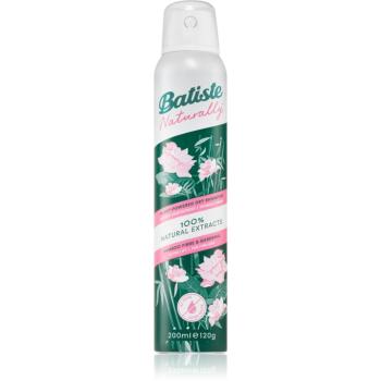 Batiste Naturally Bamboo & Gardenia suchý šampón pre absorpciu prebytočného mazu a pre osvieženie vlasov 200 ml