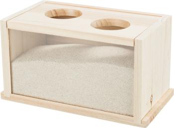 TRIXIE Sand bath pieskový kúpeľ pre myši a škrečky 22×12×12cm