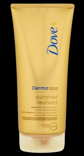 DOVE Derma Spa Summer Revived, Tónovacie telové mlieko 200 ml