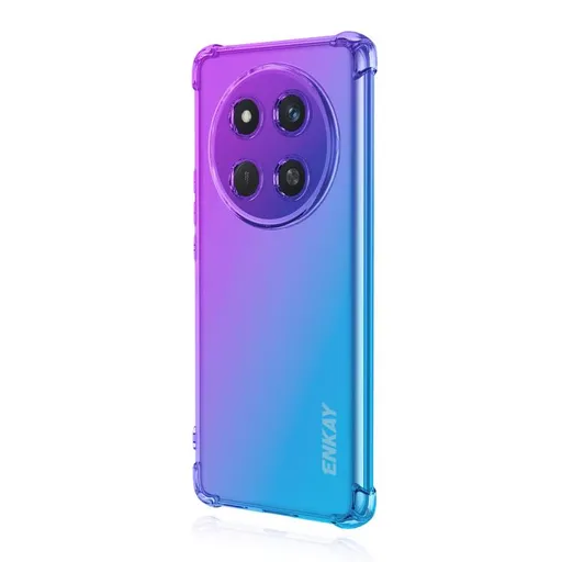 ENKAY GRADIENT Ochranný kryt pre Honor Magic7 Lite 5G PURPLE BLUE